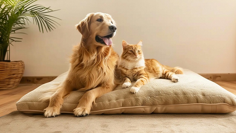 花瓣素材_動(dòng)物系列通用寫(xiě)實(shí)貓狗室內(nèi)背景圖片_193677881