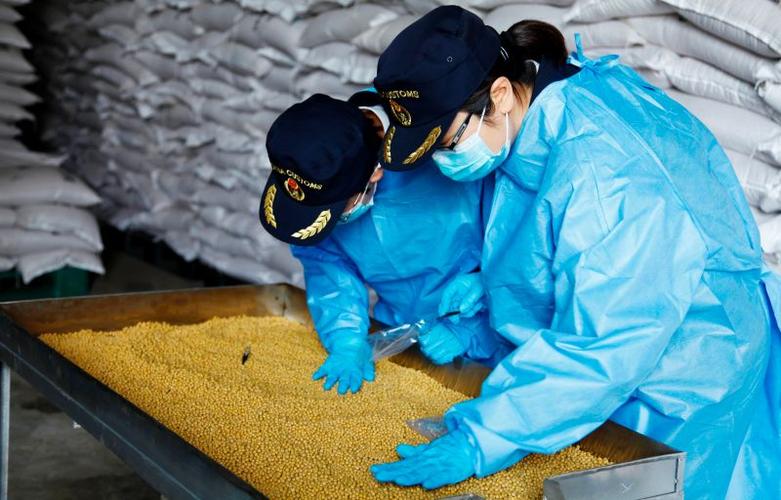 海關(guān)查獲糧食下腳料