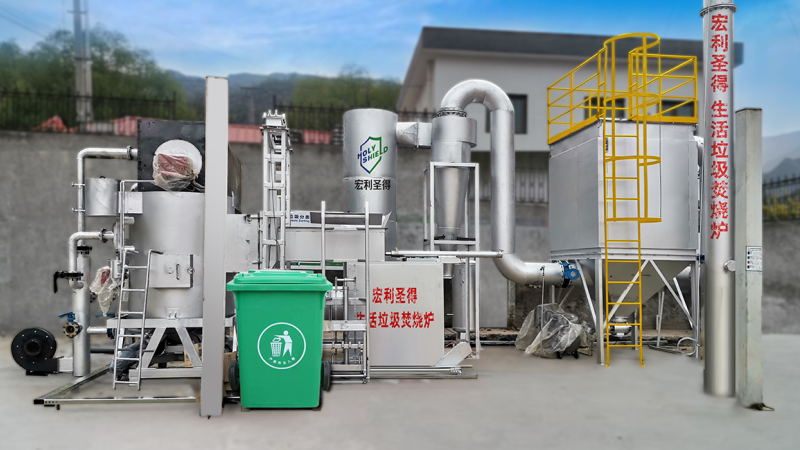 聽說用這款高溫熱解氣化設備，能實現(xiàn)生活垃圾無害化處理