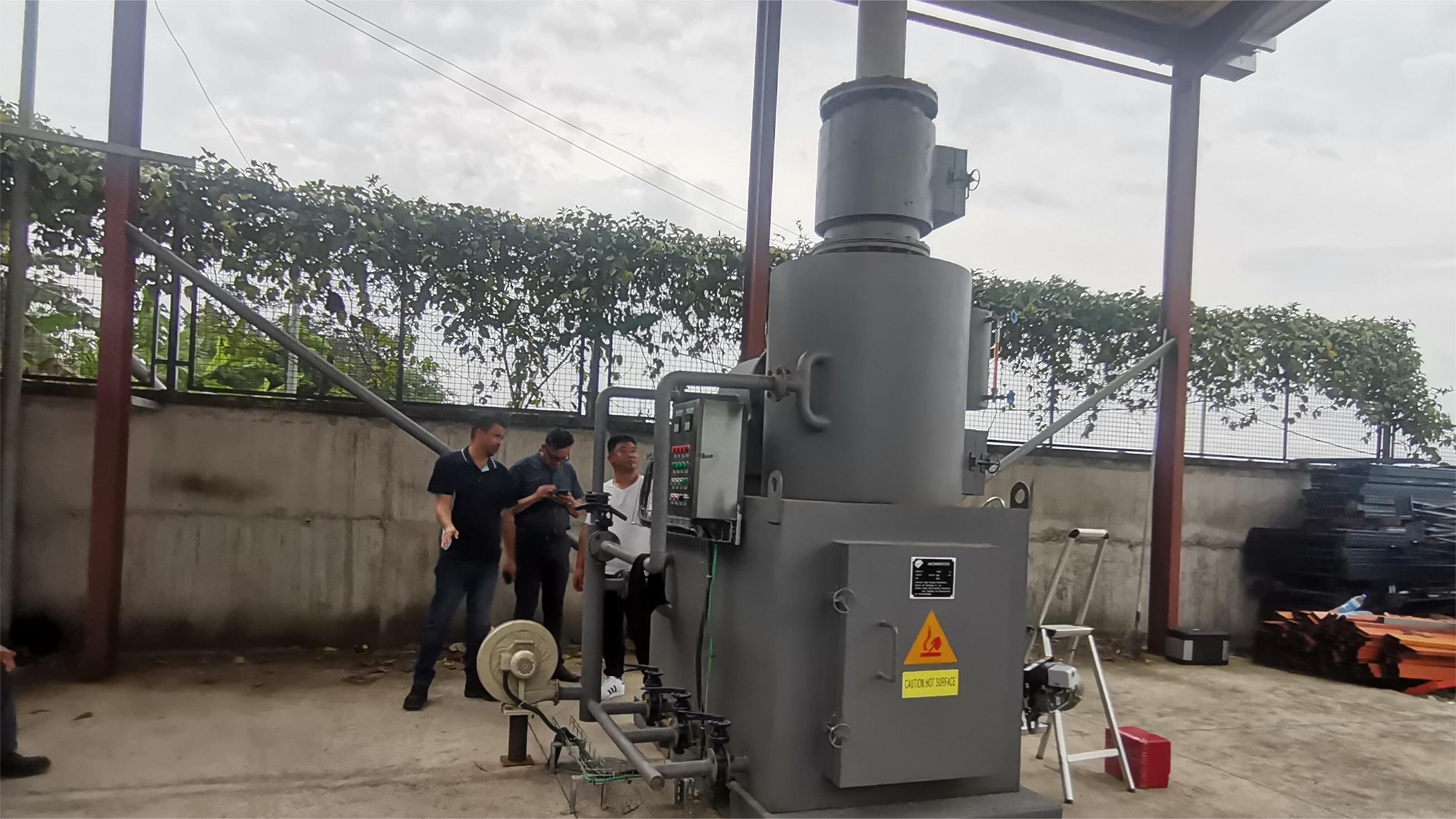 被赤道幾內(nèi)亞領(lǐng)導(dǎo)人稱(chēng)贊的工業(yè)垃圾焚燒爐長(zhǎng)什么樣